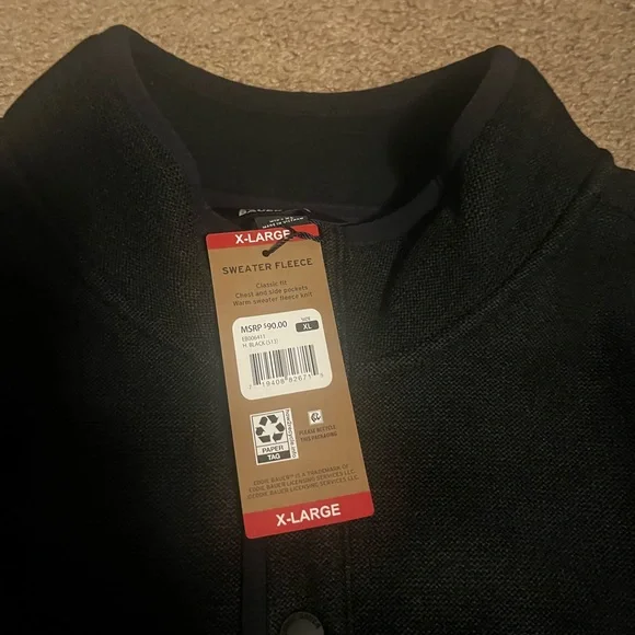 Eddie Bauer Charcoal Pullover Sweater - Picture 5 of 5